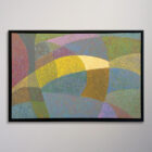 Aron Original Painting Sunday in the Park 38 x 26