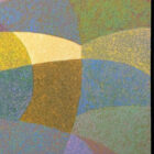 Aron Original Painting Sunday in the Park 38 x 26