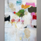 American School Original 1965 AbEx Painting 51 x 36-1