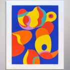 Jean-Marie Haessle 1972 Silkscreen Print 23 x 29-a