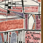 Elio Schiavon Mid-Century Ceramic Tiles 48x16-6
