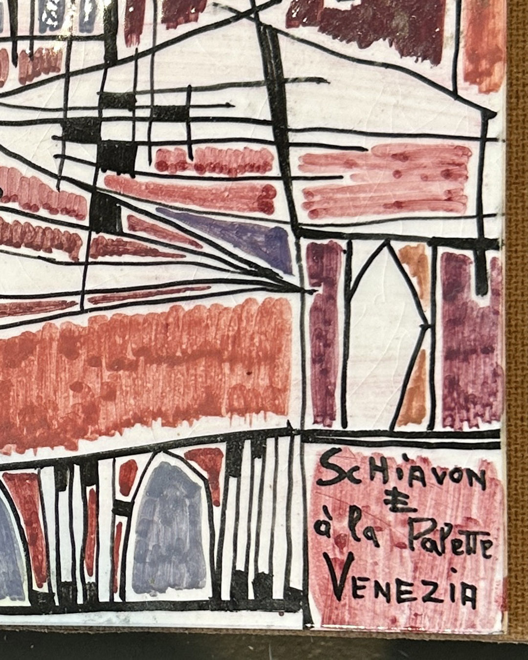 Elio Schiavon Mid-Century Ceramic Tiles 48x16-6