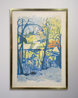 Cuno Amiet Swiss 1949 Original Lithograph