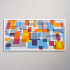 Aron Original Painting Squared Color Two 63 x 33-4