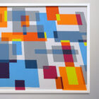 Aron Original Painting Squared Color Two 63 x 33-4