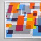 Aron Original Painting Squared Color Two 63 x 33-4