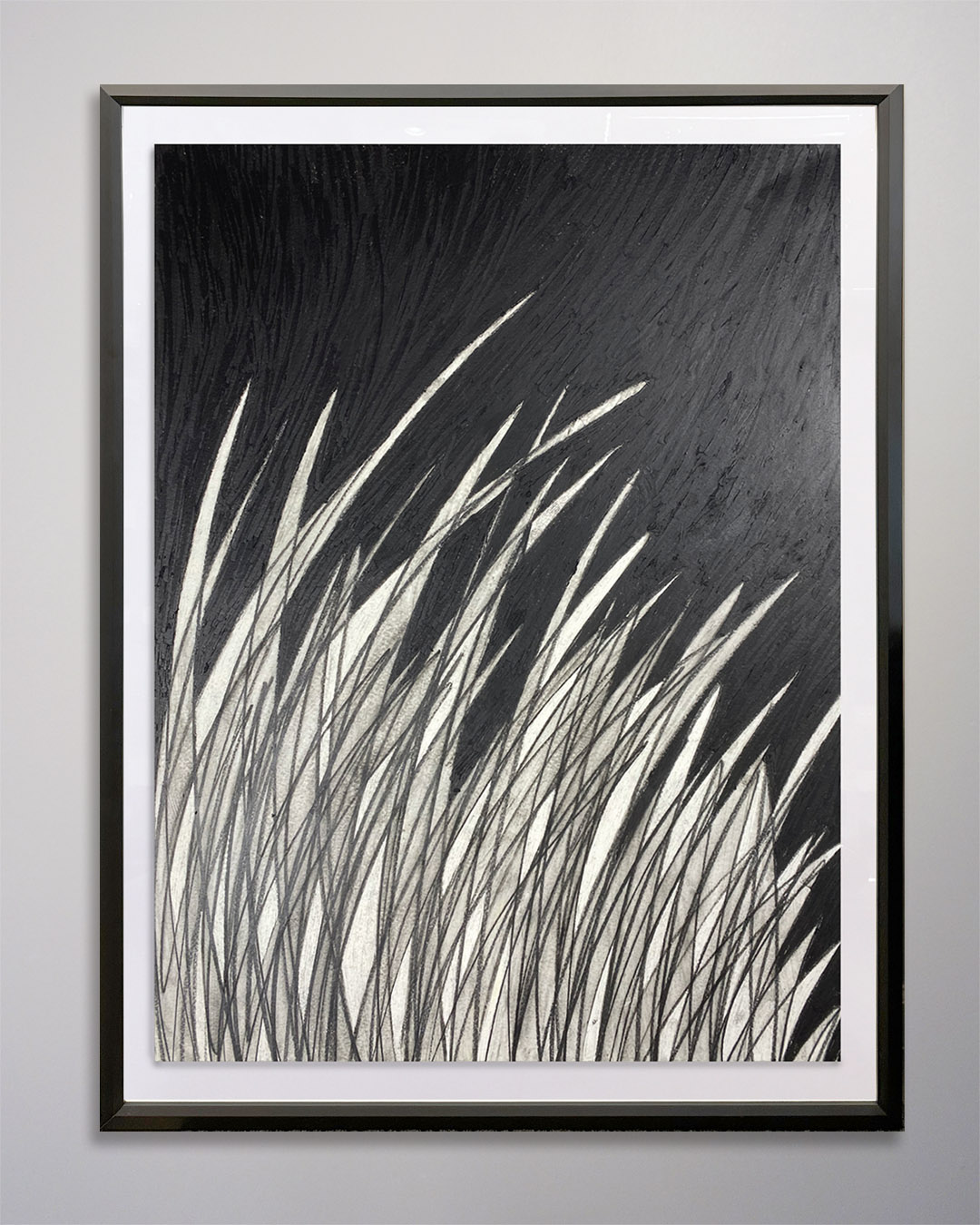 25-153 Moya Aiken Grasses Original Oil on Paper 39 x 52 Moya Aiken Grasses Original Oil on Paper 39 x 52