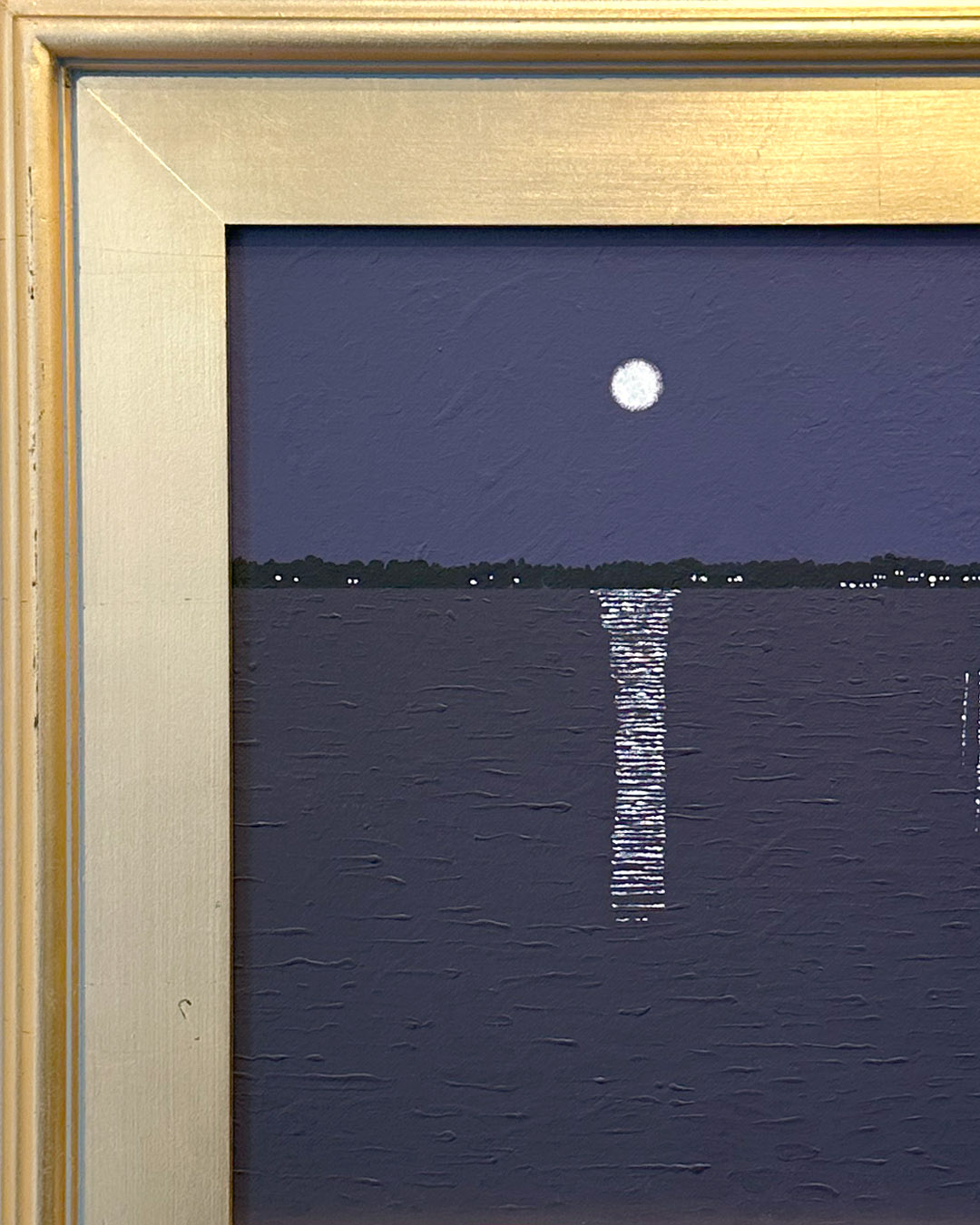 Aron Original Shelter Island Moonrise Seven 17 x 21