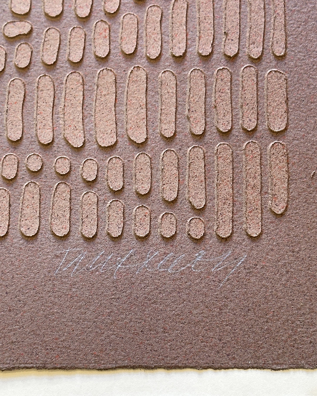 Paper Relief Signed Monotype 28 x 35-1