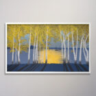 Aron Dering Harbor Shelter Island Print 42 x 24