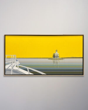 Aron Original Painting Bug Lighthouse 60 x 30