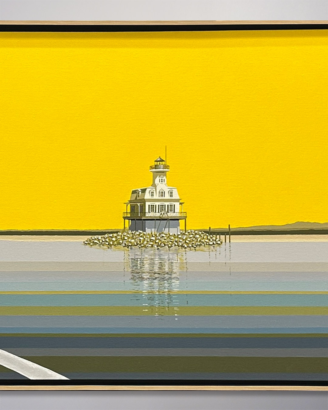 Aron Original Painting Bug Lighthouse 60 x 30