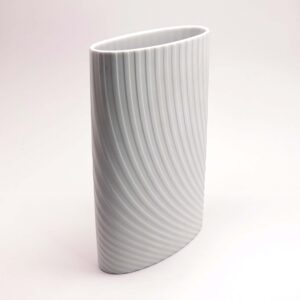 Rosenthal Op Art white vase