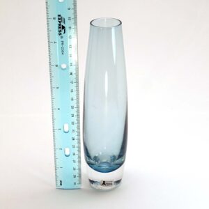 Aseda Glasbruk Pale Blue Narrow Bullet Vase