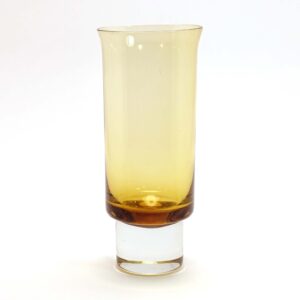 Aseda Glasbruk Amber Flared Vase