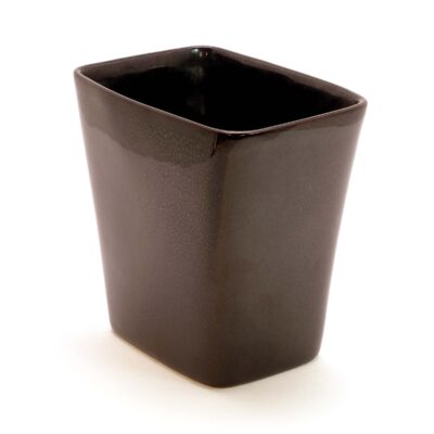 Ballard Black Rectangular Vase-