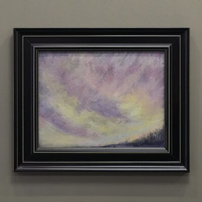 MJ Picilio Riverhead Acadia National Park Sky Abstract-black-frame