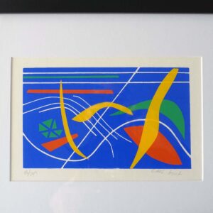 Mid-Century Original Silkscreen Print Kent-01