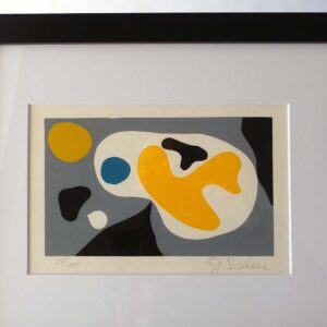 Mid-Century Original Silkscreen Print Becker-01