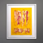 bloom-red-yellow-dancing-framed