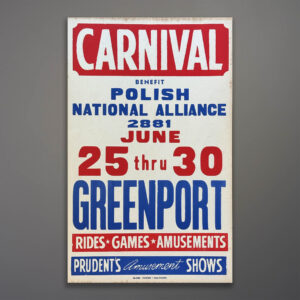 Greenport Polish National Alliance Carnival Poster